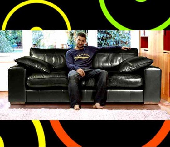 SOFA diseño masculino y cúbico  exclusivos ribetes costuras que realzan el diseño, genial para tu hogar. Ref.S 002