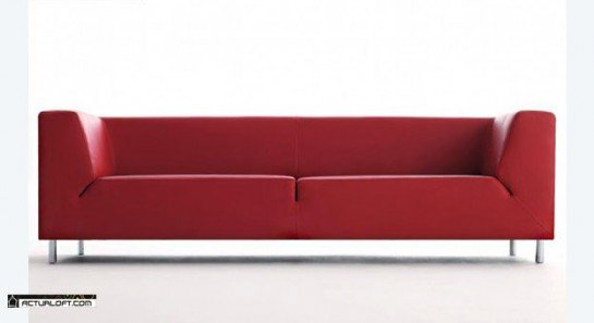 SOFA de  líneas simples costuras que realzan el diseño, detalles únicos que dan  confort ideal para tu hogar Ref.S 00,4