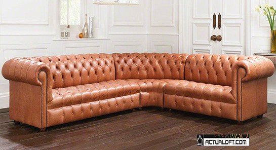 Sala L Vintage Chester Capitoneado. R.1
